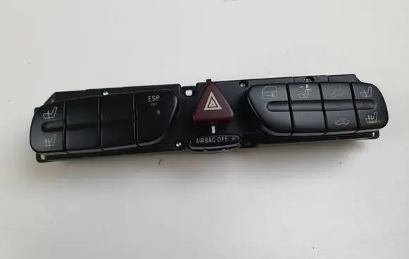 Mercedes-Benz CLK A209 C209 Hazard light switch 2038216658