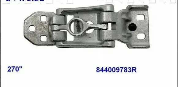 Renault Master III Loading door hinge set 844009783R 844000014R 90400-00Q0F
