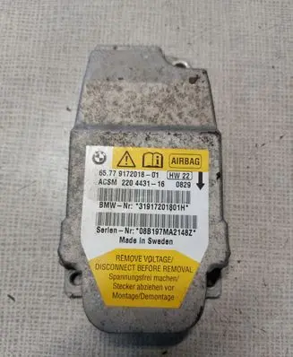 BMW 5 E60 E61 Airbag control unit/module 9172018