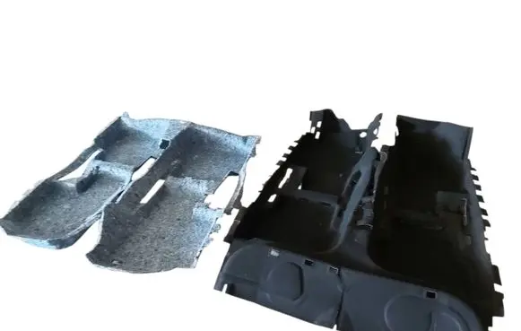 Volkswagen Jetta VI Front floor carpet liner 5C7863367E