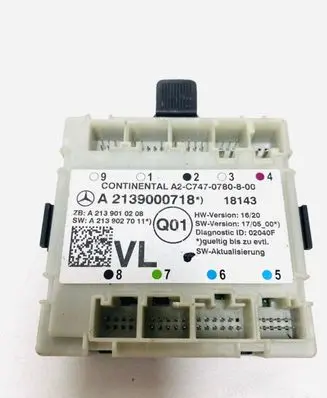 Mercedes-Benz E W213 Door control unit/module A2139000718 A2139004816 2139000718