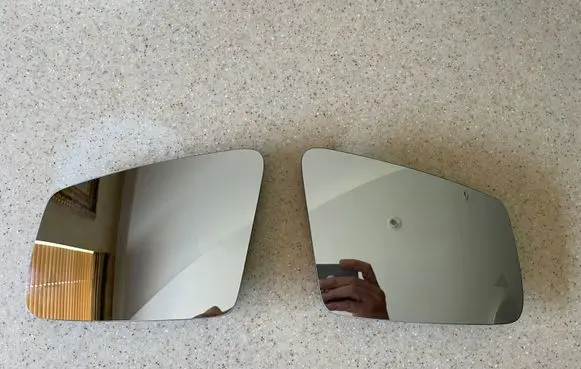 Wing mirror glass