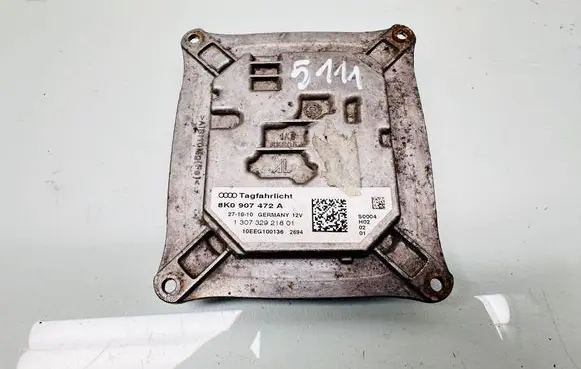 Audi A4 S4 B8 8K Headlight ballast module Xenon 8K0907472A 10EEG100136 130732921801