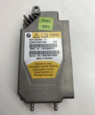 BMW 5 F10 F11 Airbag control unit/module 923998501