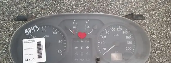 Renault Trafic II (X83) Speedometer (instrument cluster) 8200006337
