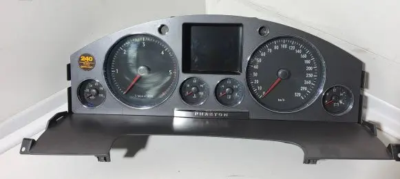 Volkswagen Phaeton Speedometer (instrument cluster) 3D0920882E 0263619314 2312000220