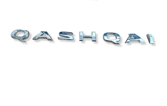 Nissan Qashqai Rear loading door model letters 