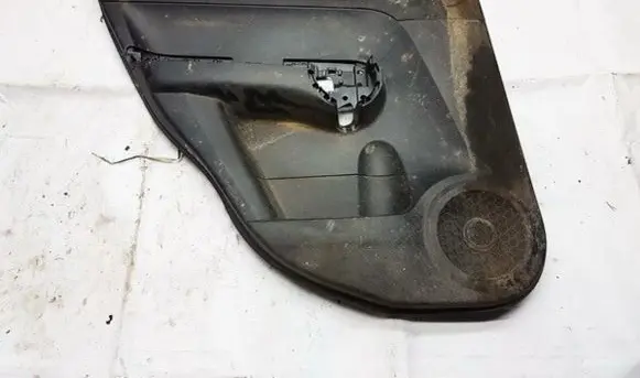 Rear door card panel trim