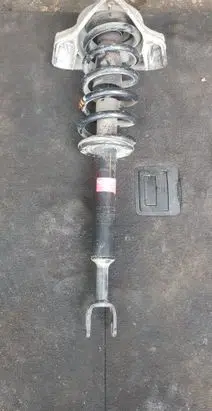 Audi A6 S6 C6 4F Front shock absorber with coil spring