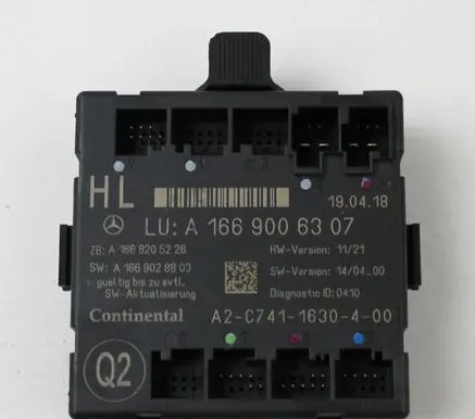 Mercedes-Benz GL X166 Door control unit/module A1669006307