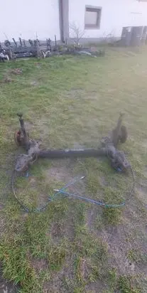 Peugeot 2008 I Rear axle beam with reductor 