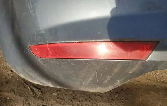 Rear tail light reflector