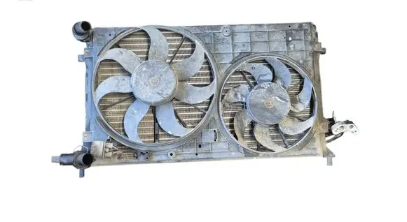 Volkswagen Golf V Radiator set 1K0121207J 1355D300190 1k0820411g