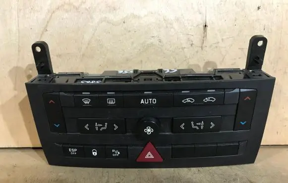 Citroen C6 Climate control unit 96573328ZD 96498317XT 96470291XT