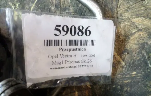 Opel Vectra B Throttle body valve 