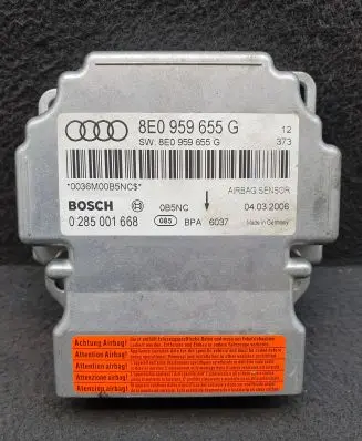Audi A4 S4 B6 8E 8H Airbag control unit/module 8E0959655G