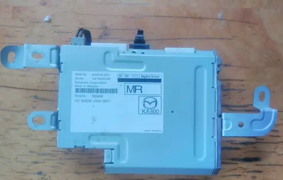 Mazda 3 II Aerial antenna amplifier 66DRX