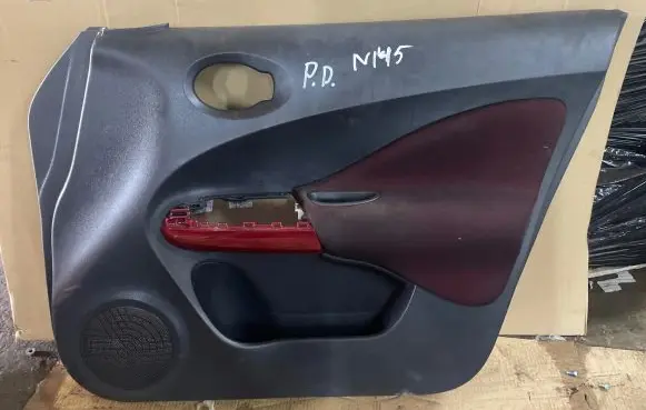 Front door card panel trim