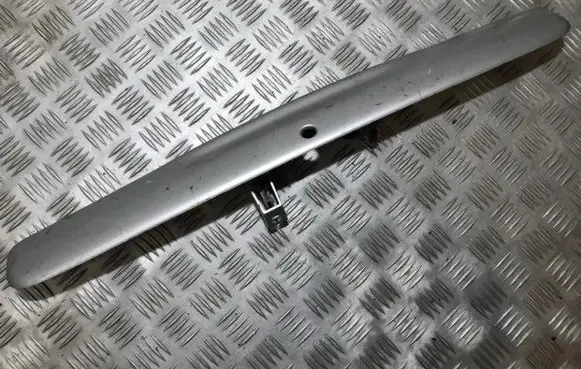 Trunk door license plate light bar