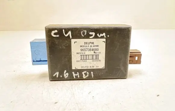 Citroen C4 I Alarm control unit/module 9657384680 88277503