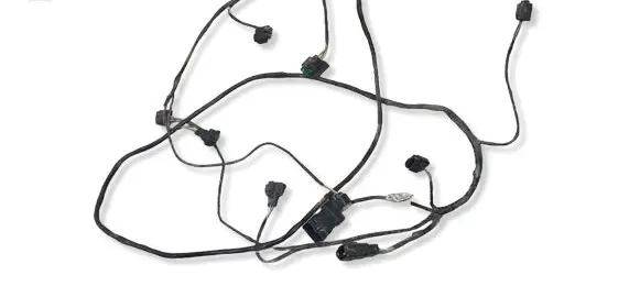 Citroen C4 II Parking sensor (PDC) wiring loom 9674684680