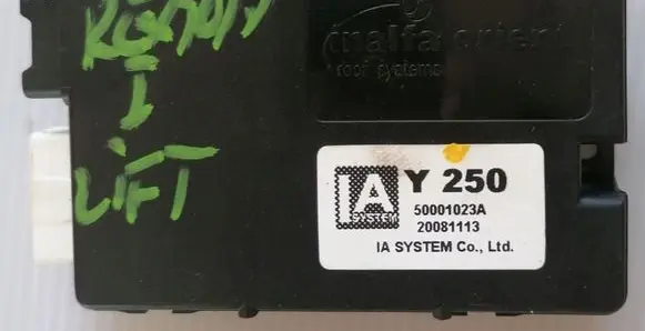 SsangYong Rexton Other control units/modules 50001023A