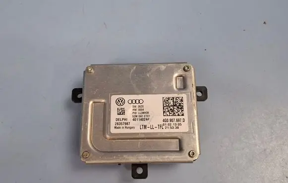 Audi A5 8T 8F Headlight ballast module Xenon 4G0907697D 28357987