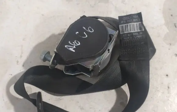 Audi A6 S6 C6 4F Rear seatbelt 4F0857805E 605827100