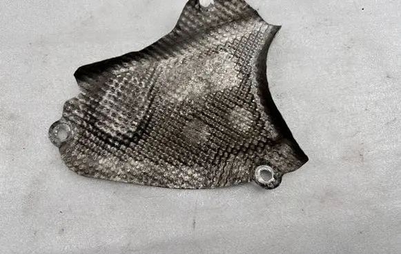 Audi A6 S6 C7 4G Heat shield in engine bay 4G0399300B 4G0399300