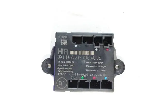 Mercedes-Benz E W212 Door control unit/module A2128208626 A2129029902 A2129004006