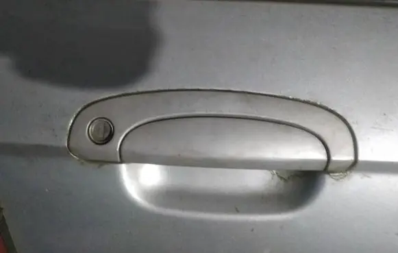 Front door exterior handle