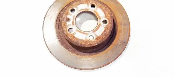 Opel Astra J Rear brake disc neventiliuojamas