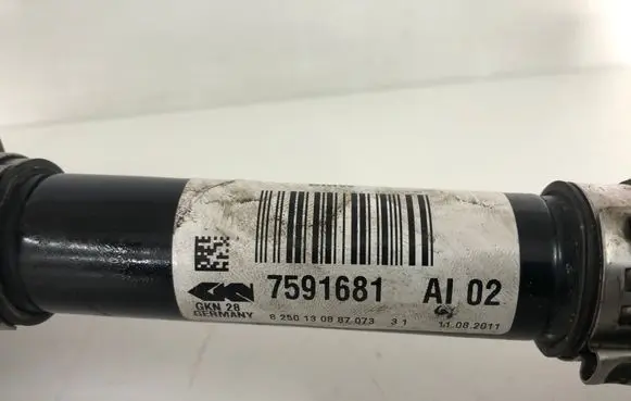 BMW X1 E84 Front driveshaft 7591681