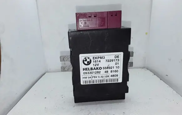BMW 1 E81 E87 Fuel injection pump control unit/module 7229173 093301282