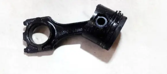 Opel Omega B1 Piston with connecting rod