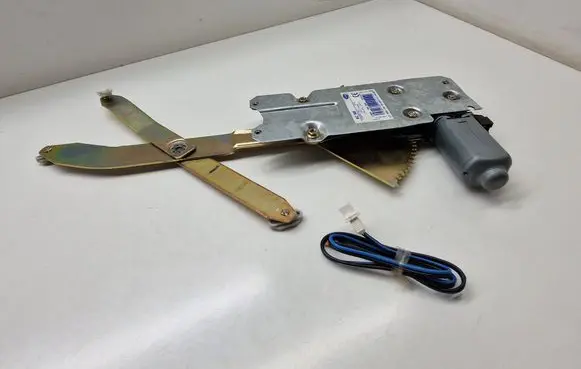 Opel Vectra A Front door window regulator with motor 4001288 1207108 250180015199