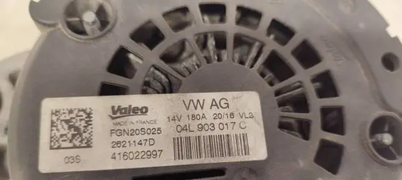 Audi A6 S6 C7 4G Generator/alternator 04L903017C 2621147D 416022997