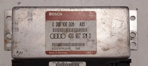 Audi A6 S6 C4 4A ABS control unit/module 0265108005 4D0907379D DT05359S1252