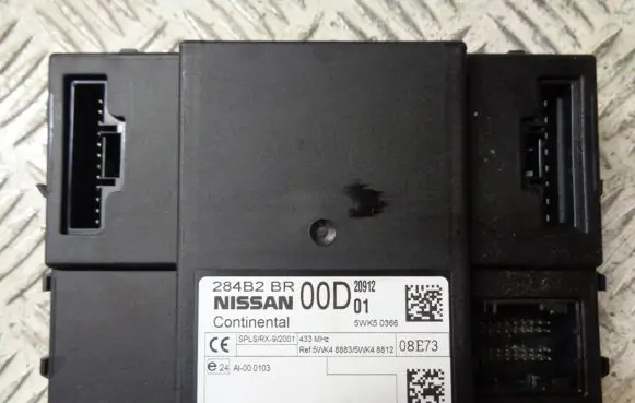 Nissan Qashqai Comfort/convenience module 284B2BR00D