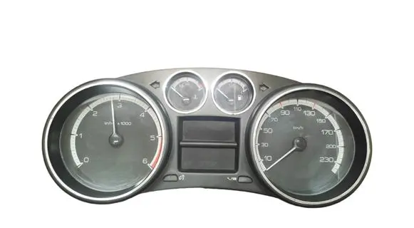 Peugeot 308 Speedometer (instrument cluster) 9665107480