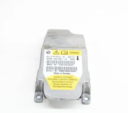 BMW 6 E63 E64 Airbag control unit/module 9114214