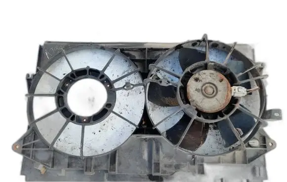 Toyota Corolla Verso E121 Radiator cooling fan shroud 1227507342