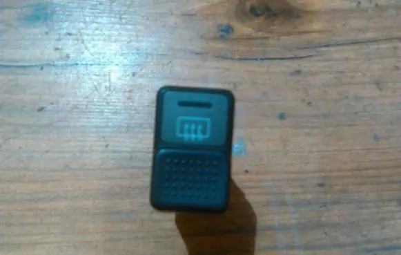 Windscreen/window heater switch