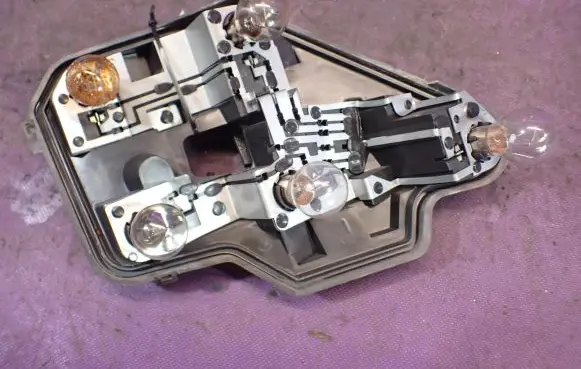 Opel Astra H Tail light bulb cover holder 161391