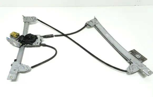 Opel Tigra B Front door window regulator with motor 93162241 0292