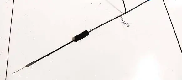 Rear door cable line