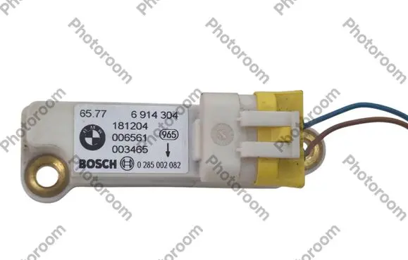 Airbag deployment crash/impact sensor