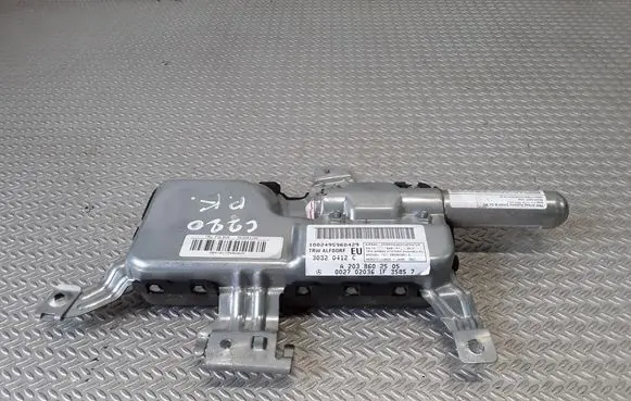 Front door airbag