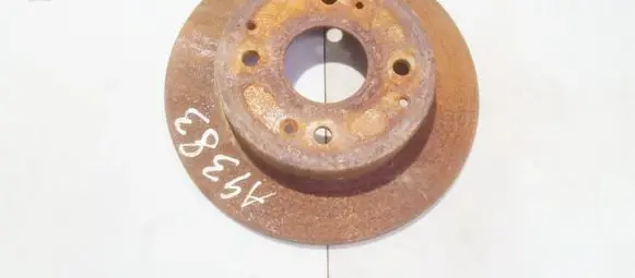 Honda Accord Rear brake disc neventiliuojamas