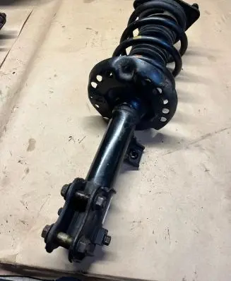 KIA Carens III Front shock absorber with coil spring 54650A4850 16z23